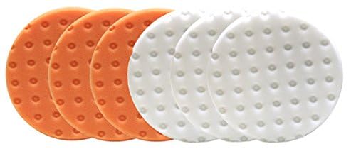 Smart Foam Pads Dual Action 5.5 inch Cut and Polish Combo | Perform 2-Step (6...