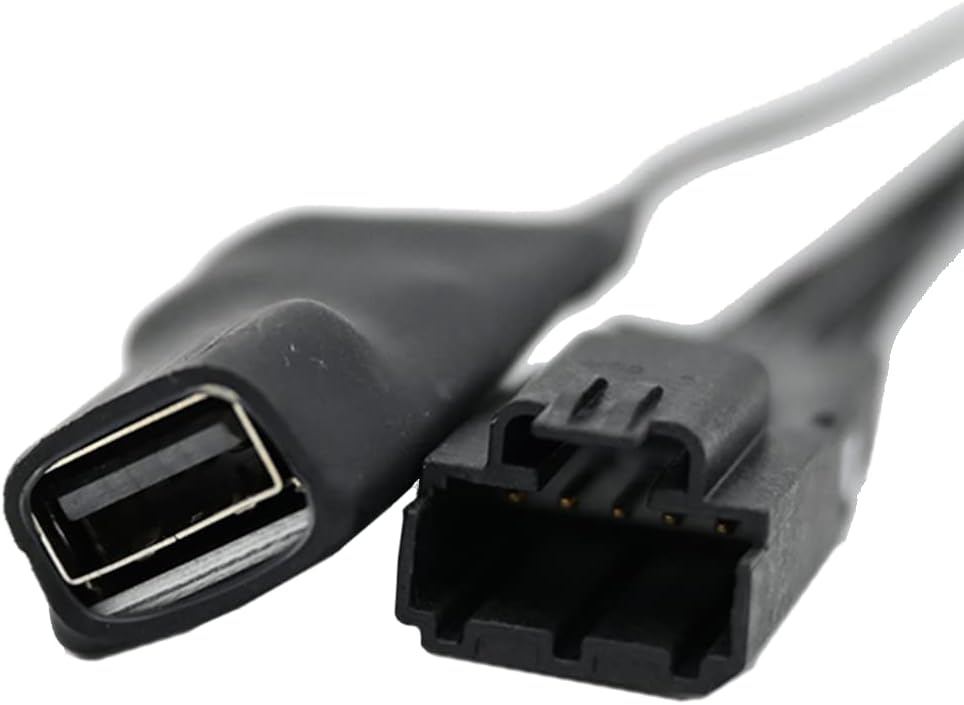 Dongar Dashcam Power Adapter (5-pin Type F) for Select Ford Vehicles. Compati...