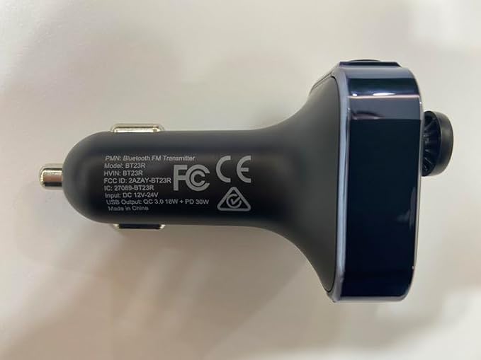 LENCENT Bluetooth 5.3 FM Transmitter, Wireless Radio Adapter Car Kit