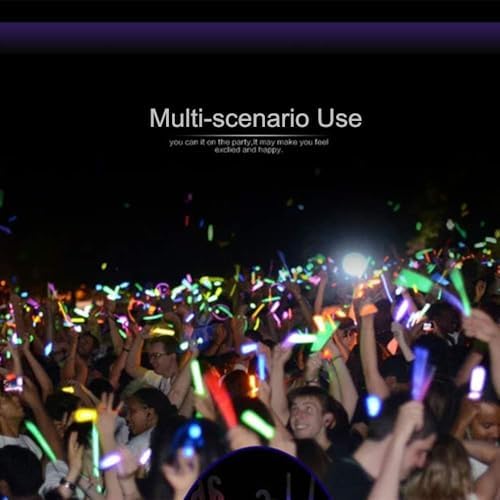 Glow Fever Glow Sticks 200pk Premium Glow in The Dark Light Up with Lanyards,...
