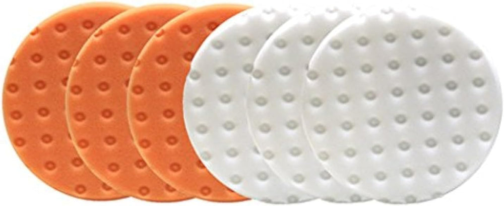 Smart Foam Pads Dual Action 5.5 inch Cut and Polish Combo | Perform 2-Step (6...