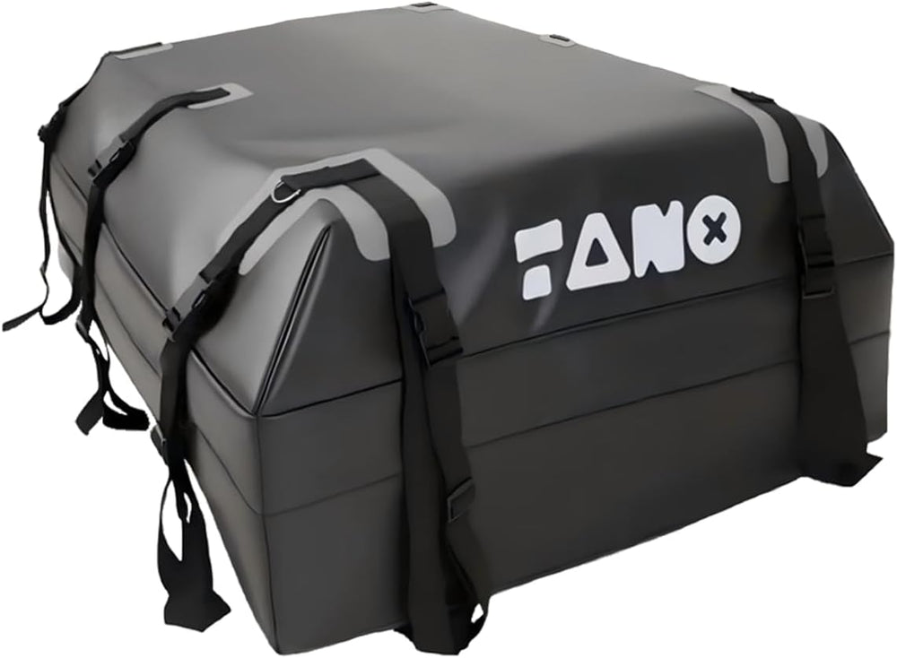 TANX Car Roof Bag - 21 Cubic Feet Rooftop Cargo Carrier, 100% Waterproof for ...