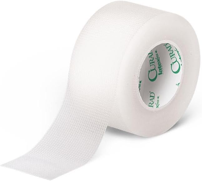 Curad Surgical Transparent Adhesive Tape, Medical Tape, 1" x 10 yd (Box ...