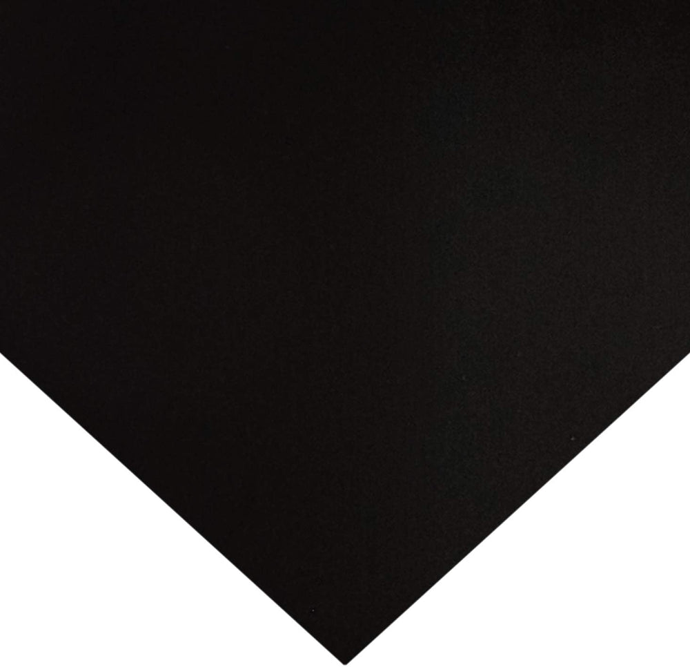 12.125" x 50ft Roll of Oracal 651 Matte Black Craft Vinyl - On a 2.5&quo...