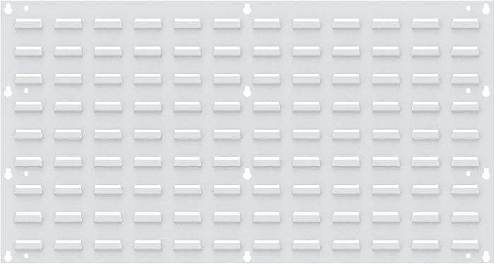 Akro-Mils 30636 Heavy Duty Wall Mount Garage Storage Steel Louvered Panel | (4 Pack)