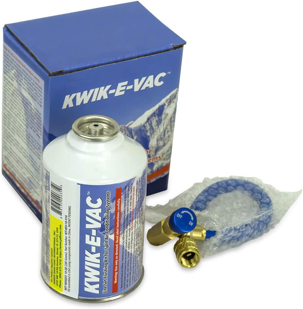 KWIK-E-VAC Line Set Flushing Kit Installation Simplifier for Mini Split Air C...