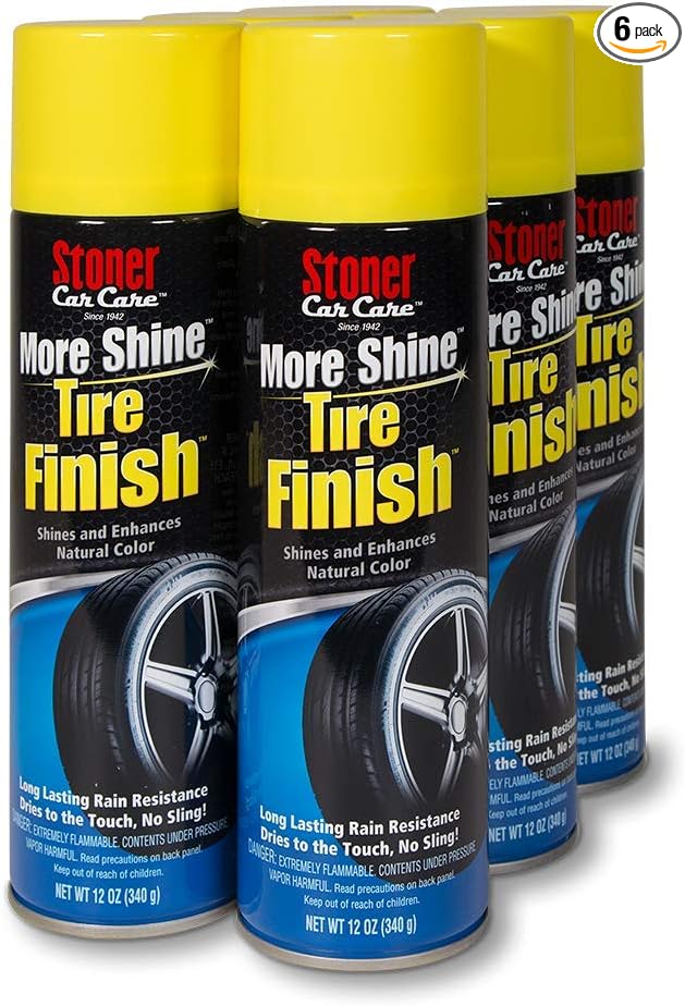Stoner Car Care 91094-6PK More Shine Tire Finish