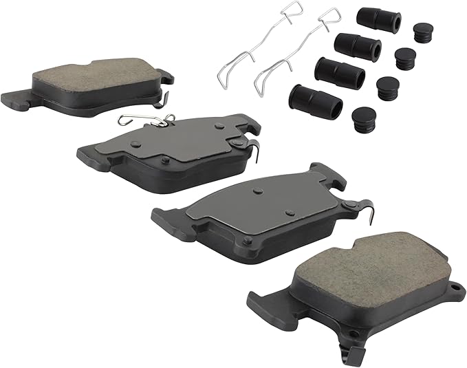 Premium Ceramic Rear Brake Pads Compatible