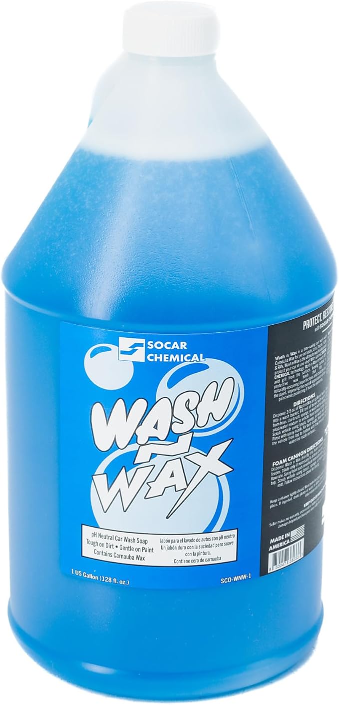 SOCAR Wash N Wax Car Wash Soap