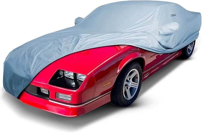 iCarCover Custom Car Cover for Chevy Camaro IROC Z28, Berlinetta, Waterproof
