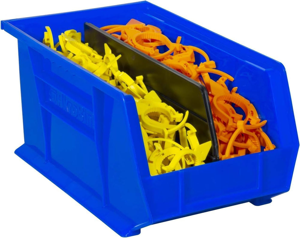 Akro-Mils 12 Pack AkroBins Plastic Storage Bins, Space-Saving Stackable Organ...