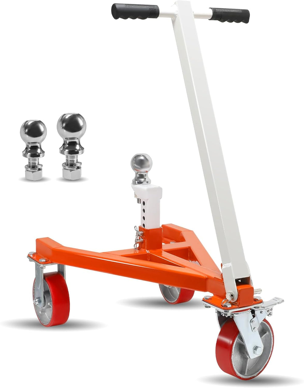 Trailer Dolly, 3500 lb Tongue Weight Trailer Mover with 2 in & 2-5/16 in ...