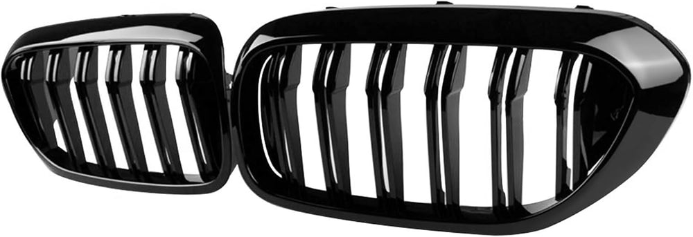 G30 Grille, Black Front Kidney Grille Grill Compatible with BMW 2017-2020 5 S...