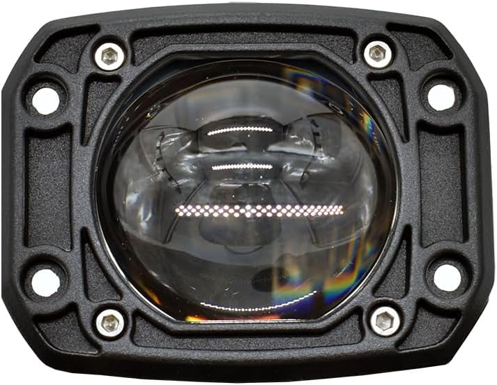 3 Inch Flush Mount LED Pods Fog Light Spot Driving Off Road