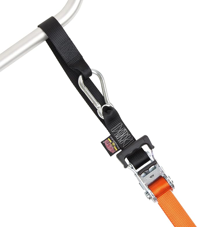 PowerTye 1.5in x 6.5ft Heavy Duty Ratchet Tie-Down Straps