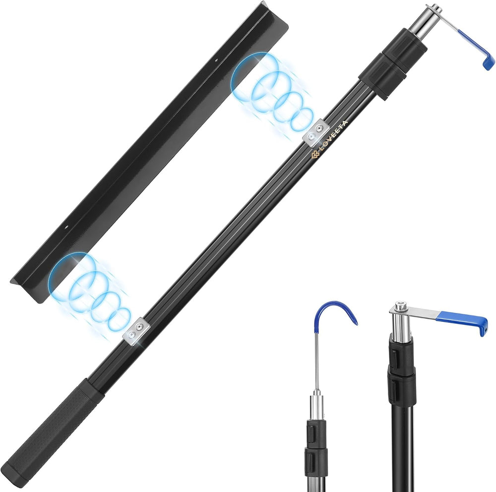 LOVEETA® 6.3 Ft Magnetically Mounted Cargo Grabber Reach Retriever Tool - 3.0...