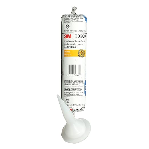 3M Urethane Seam Sealer, High Solids, Permanently Flexible, 310 mL/10.5 fl oz