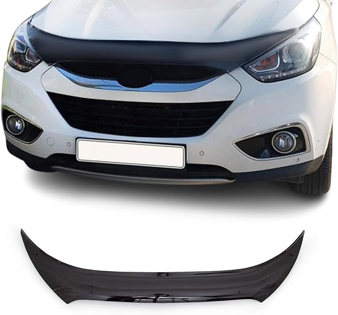OMAC Front Bug Shield Hood Deflector Guard fits Hyundai Tucson 2010-2015 Smoke