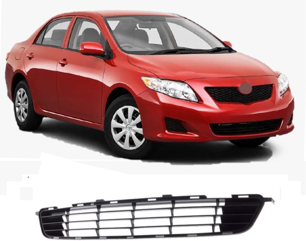 Front Bumper Grille 2009 2010 Compatible With Toyota Corolla Sedan (Base CE L...