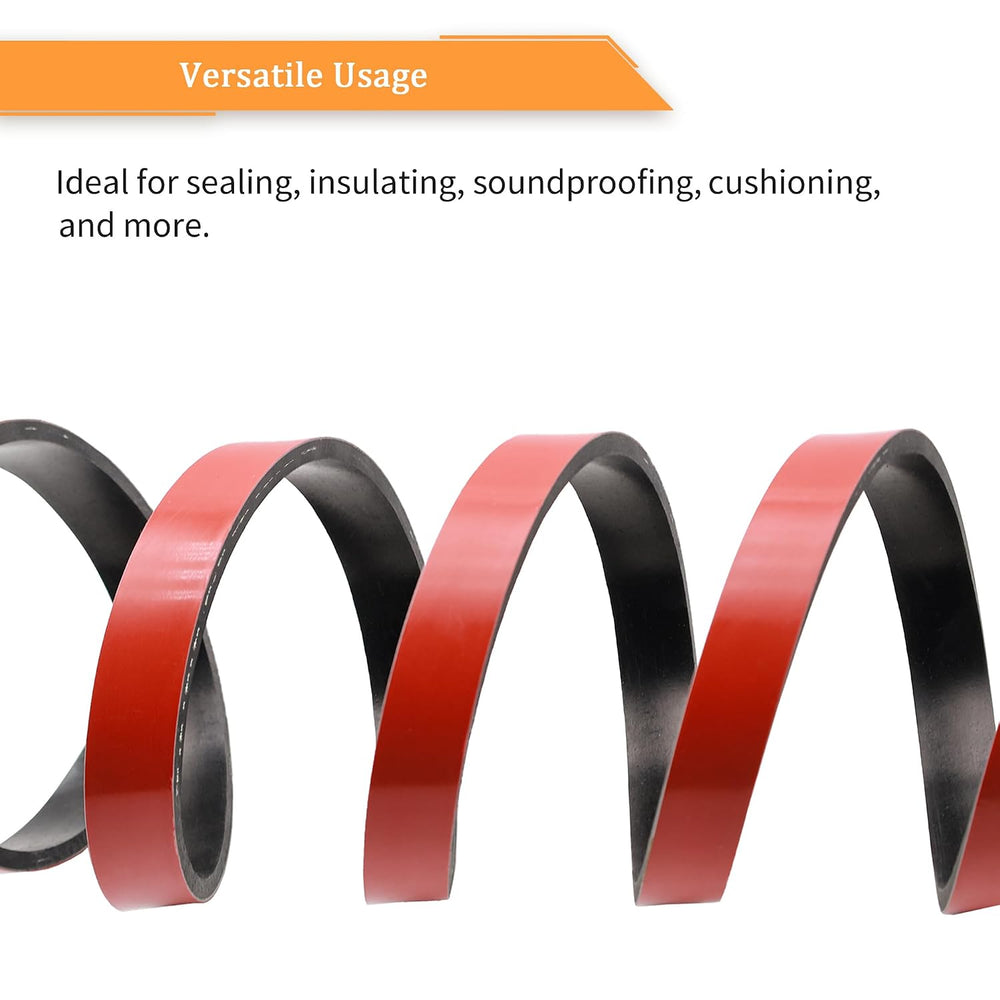 DOBTIM Adhesive Reinforced Solid Rubber Sheets, Rolls & Strips Cloth Inse...