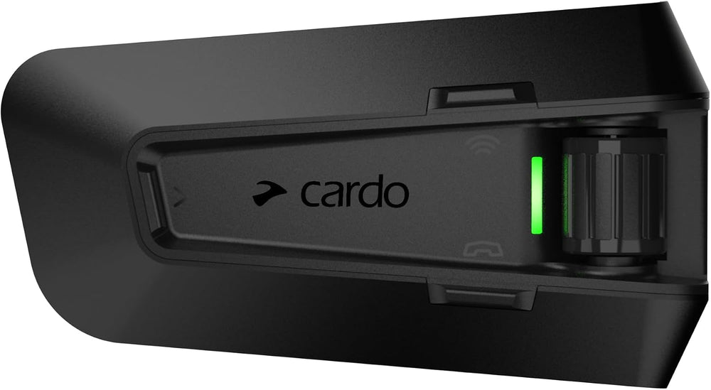 Cardo PACKTALK PRO Motorcycle Helmet Communication System Intercom, Crash Det...