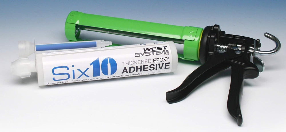 West System 610 Epoxy Adhesive Cartridge, 190mL | Two-Part, Ready to Apply