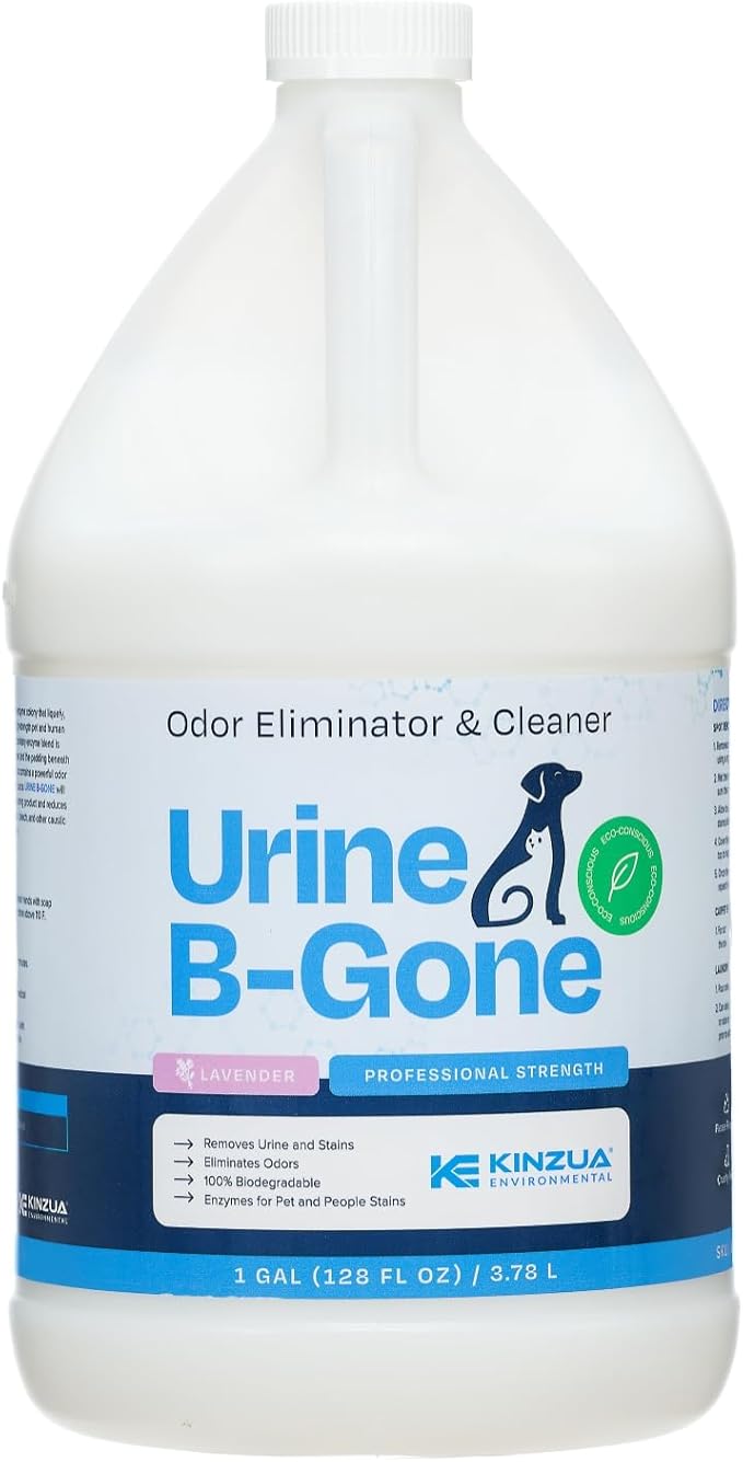 KINZUA ENVIRONMENTAL Urine B-Gone, Professional Enzyme Odor Eliminator & Pet
