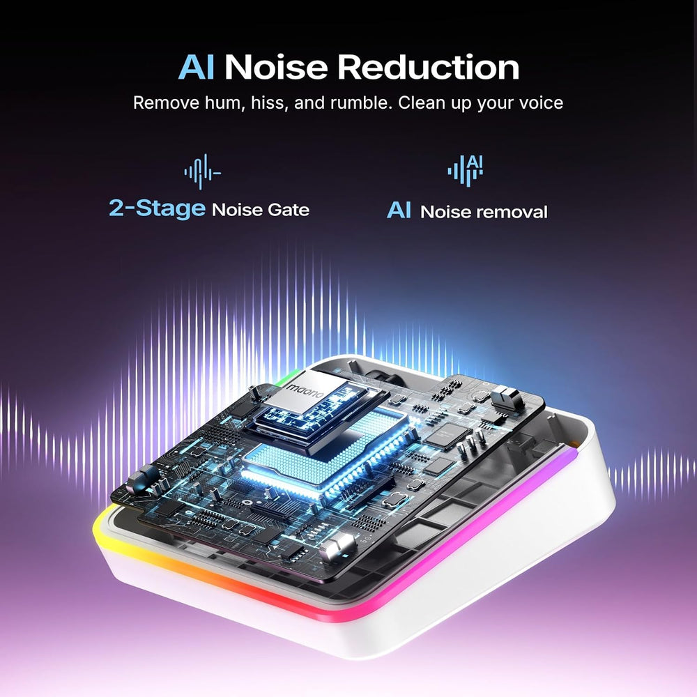 MAONO G3 Gaming Audio Mixer with Map Any Audio Sources for PC Streaming