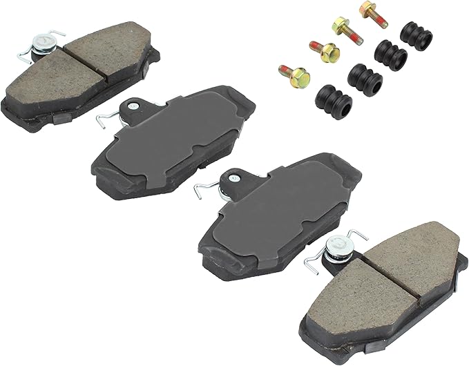 Premium Semi-Metallic Rear Brake Pads Compatible