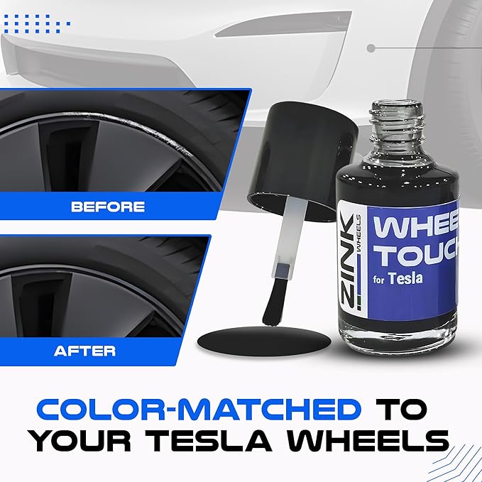 Premium Tesla Wheel Curb Rash Repair Kit