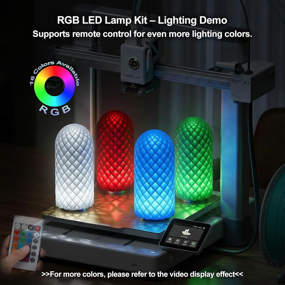 10PCS Remote Control RGB Light LED Lamp Kit 001,Power Failure Memory Function...