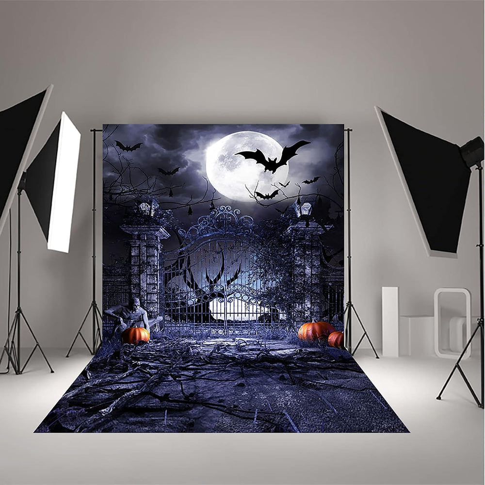 Avezano Halloween Photography Backdrop 7x10ft