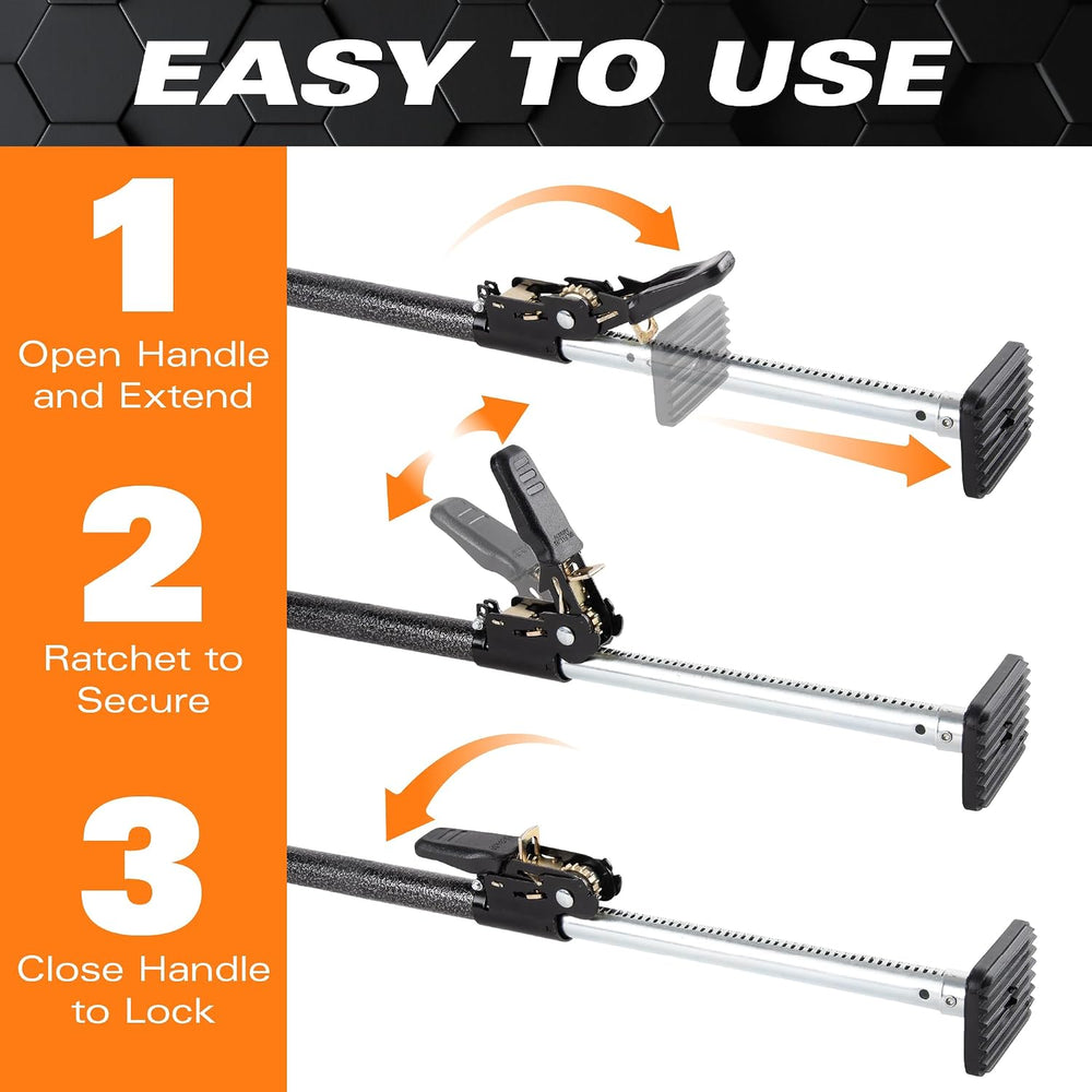 Keeper Adjustable Cargo Bar for Pickup Truck Bed, Ratcheting Cargo Bar, Ideal...