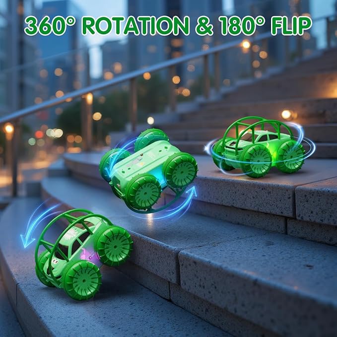 Remote Control Car, Fast Direct Charging RC Cars Amphibious Rechargeable Stunt