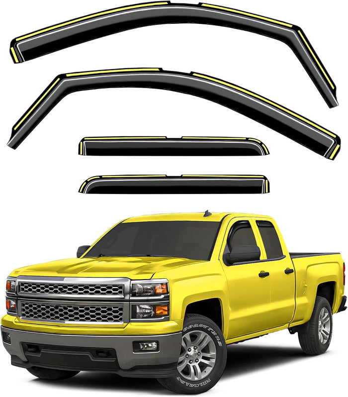 in-Channel Window Rain Guards Fit