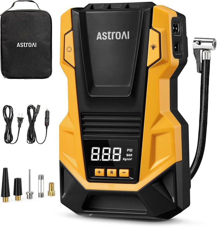 AstroAI AC/DC Tire Inflator Portable Air Compressor