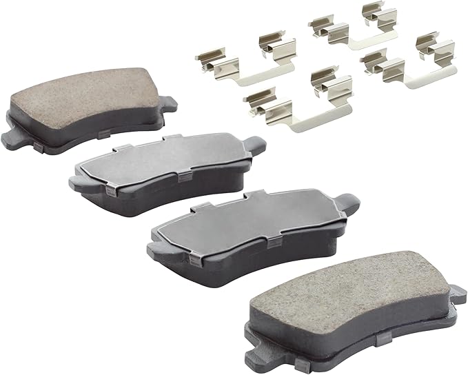 Premium Semi-Metallic Rear Brake Pads Compatible