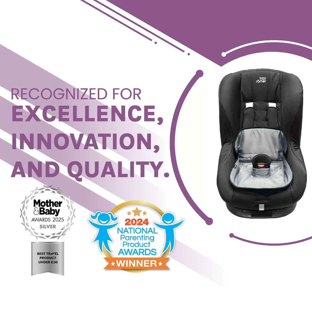 Lynmark® 2X Potty Training Car Seat Protector Cover - Pee Protector, Grey