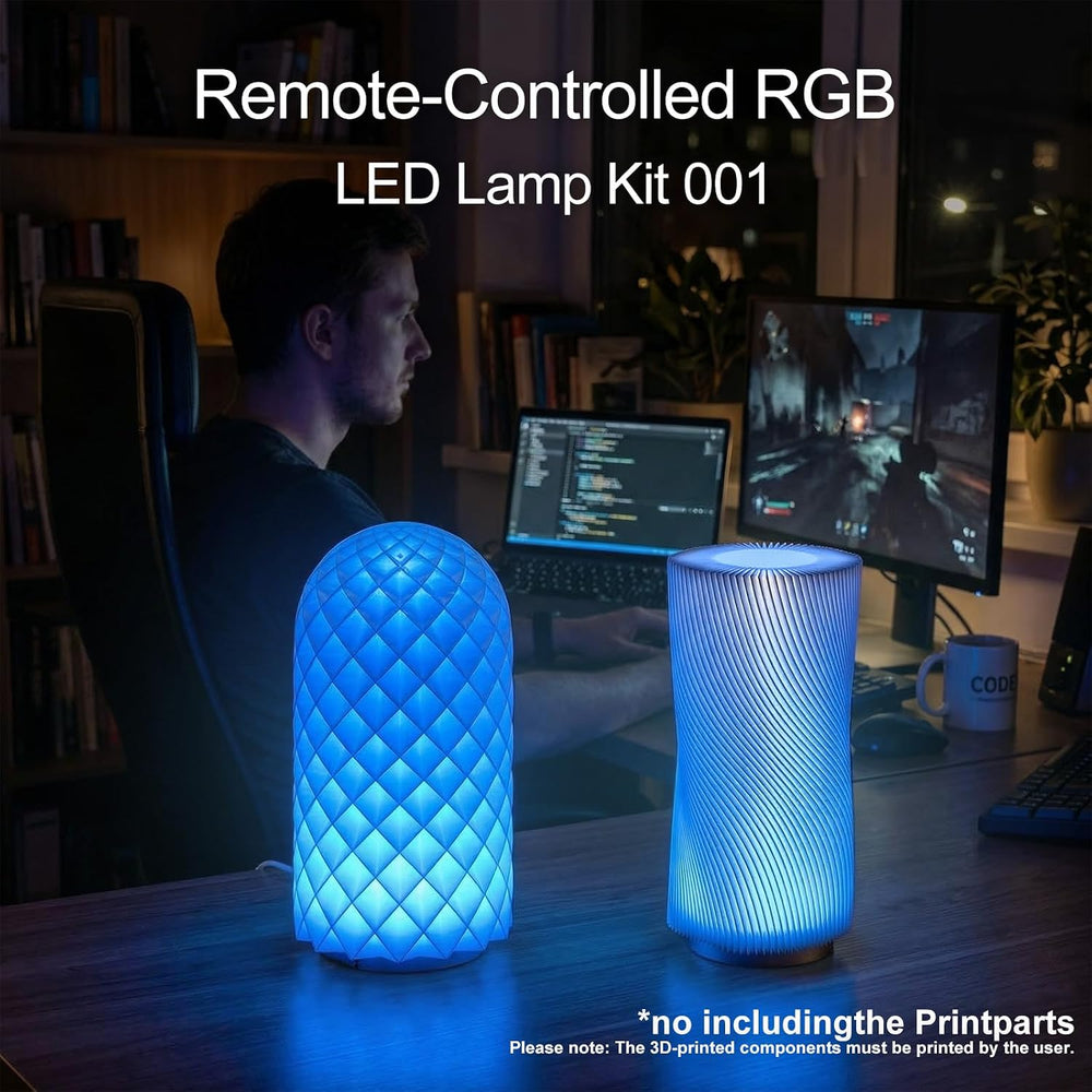 10PCS Remote Control RGB Light LED Lamp Kit 001,Power Failure Memory Function...