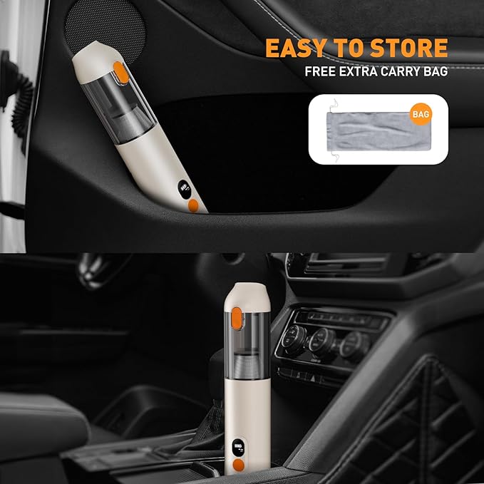 OXILAM 4 in 1 Car Vacuum