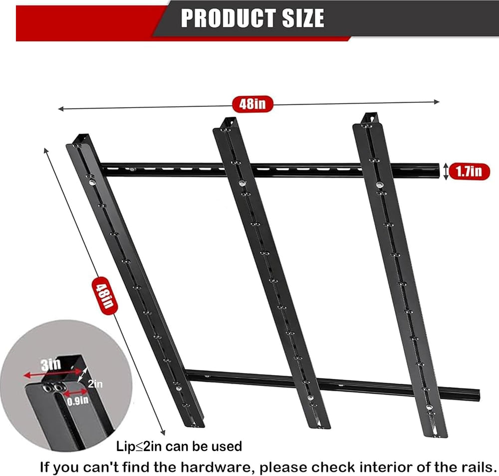 Ultrawall Overhead Garage Storage Racks, Adjustable Ceiling Storage Rack