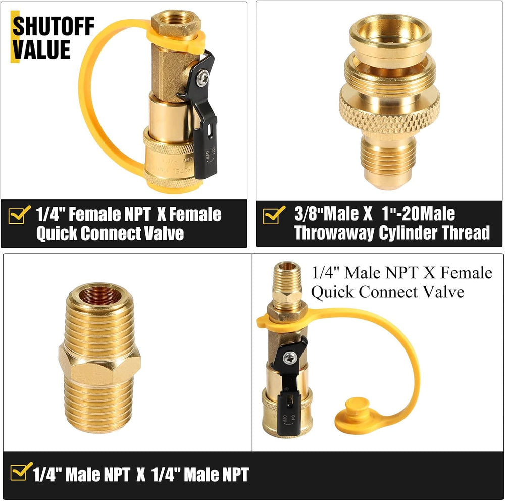 12FT rv quick connect propane hose,propane line with quick disconnect grill
