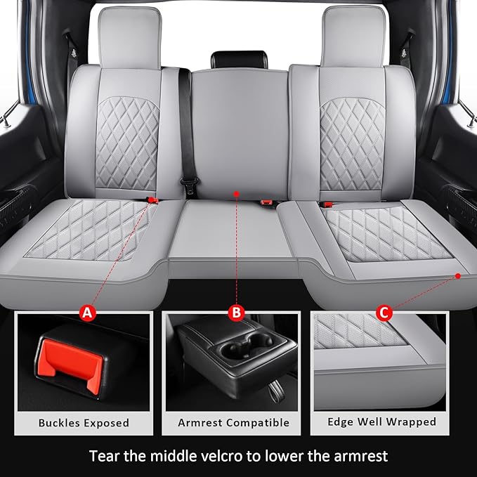 MIROZO Dodge Ram Seat Covers