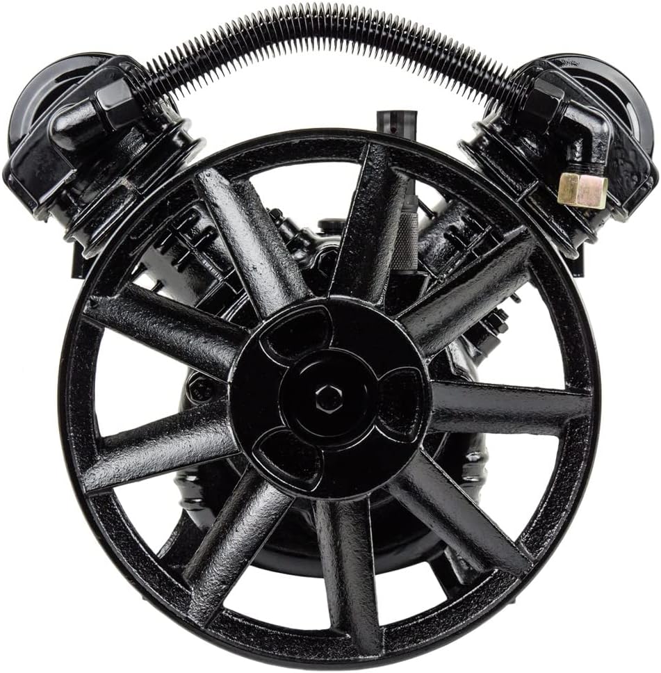 2-3 HP Replacement Air Compressor Pump Single Stage 2-Cylinder 7 CFM Compress...