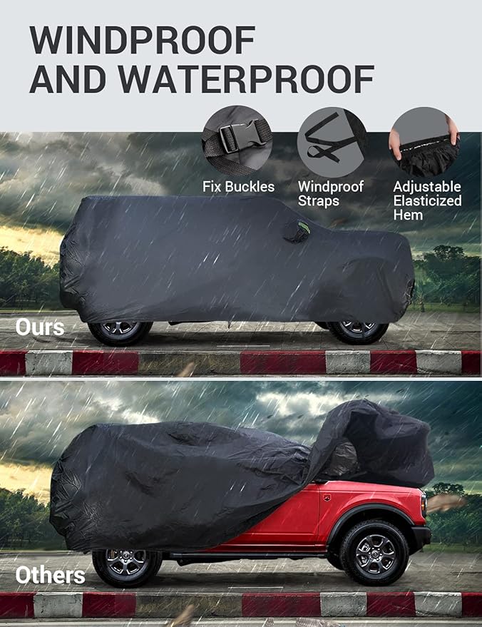 Proadsy 2025 Upgrade Car Cover Compatible