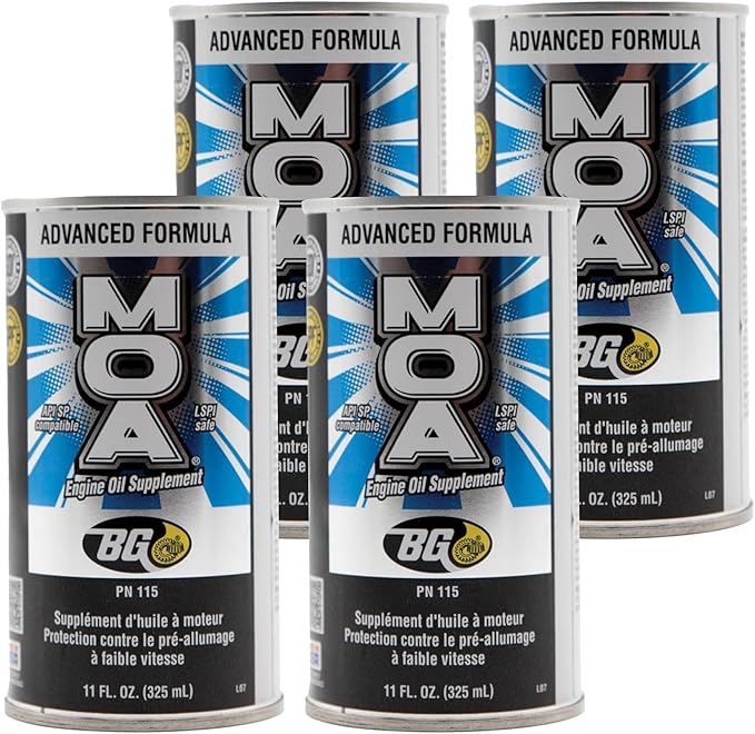 BG Motor Oil Additive (Pack of 4)