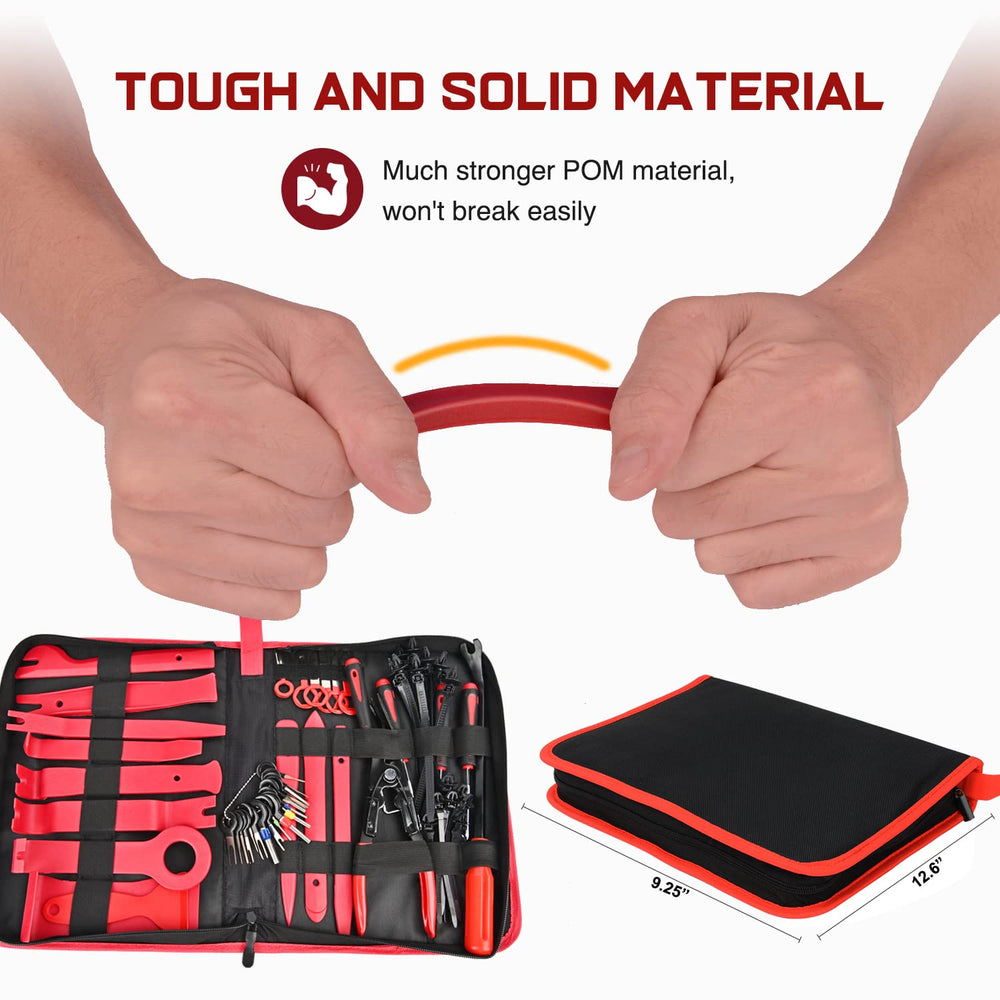 Nilight 238Pcs Trim Removal Tool, Auto Push Pin Bumper Retainer Clip Set