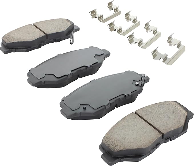 Premium Ceramic Front Brake Pads Compatible