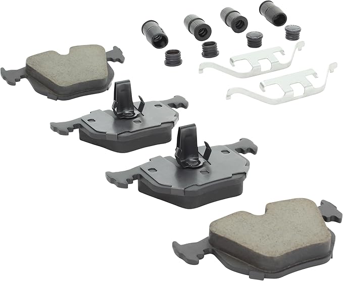 Premium Semi-Metallic Rear Brake Pads Compatible