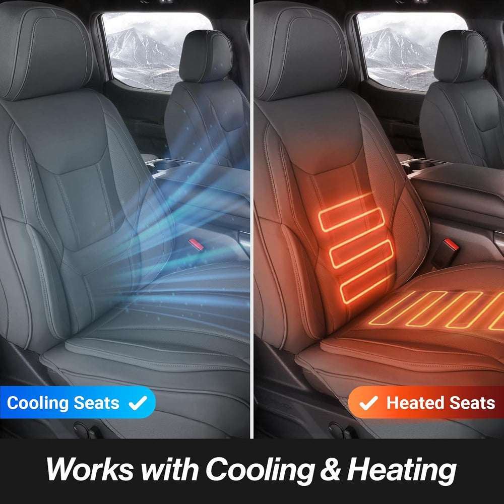 Coverland Premium Custom Fit Truck Car Seat Covers Full Set Seat Waterproof